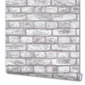 Обои флизелиновые Кирпичи серые 0.53 м 317 11